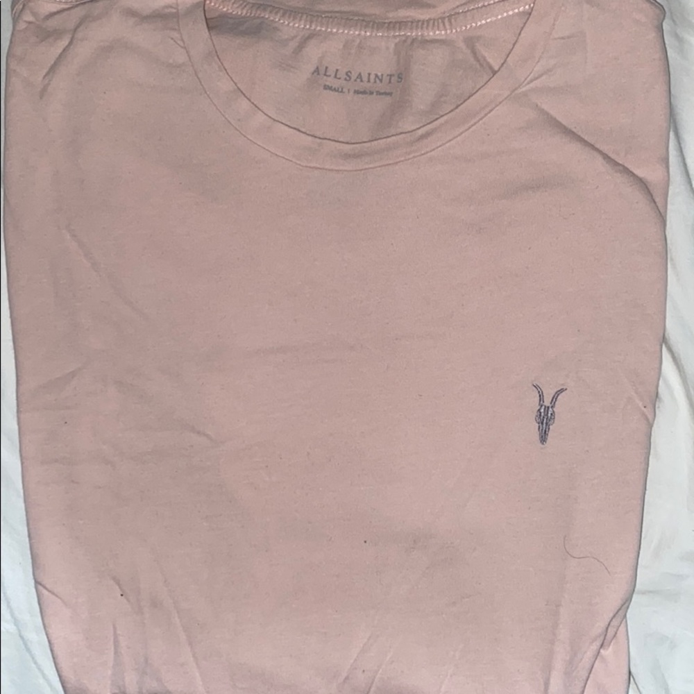 All Saints Pink T shirt